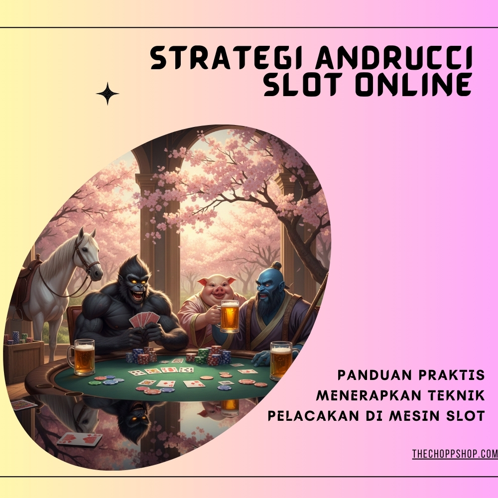Strategi Andrucci Slot Online | Panduan Praktis Menerapkan Teknik Pelacakan di Mesin Slot